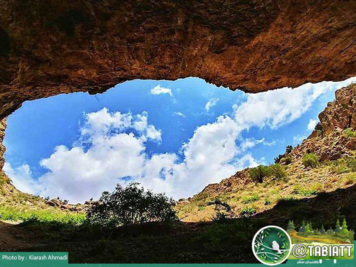 ابرهای زیبا و غار رودافشان