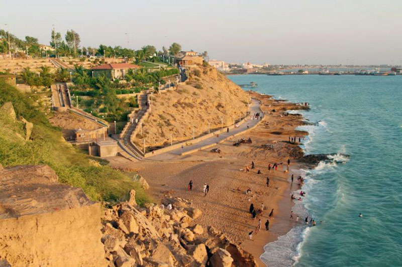 نمایی از بندر چابهار