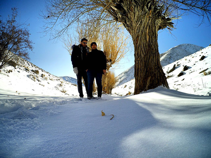عکس شماره 2 و برف