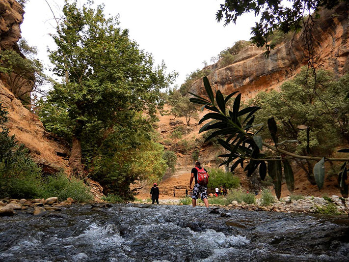 مسیر زیبای دهکده اورامانات